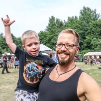 Dennis (39) mit seinem Sohn Mattis (4)