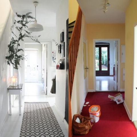 Vorher (rechts) und nachher (Bild: Brittabloggt.de)