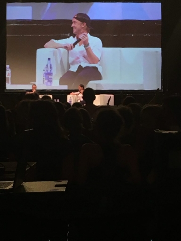 Brachte die Fans zum Schreien: Tom Felton (Bild: Verena Sieling)