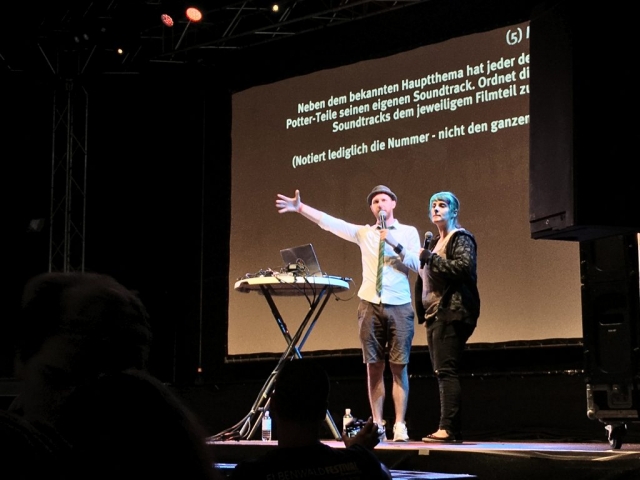 Beantwortete Fragen: YouTuberin Coldmirror. (Bild: Verena Sieling)