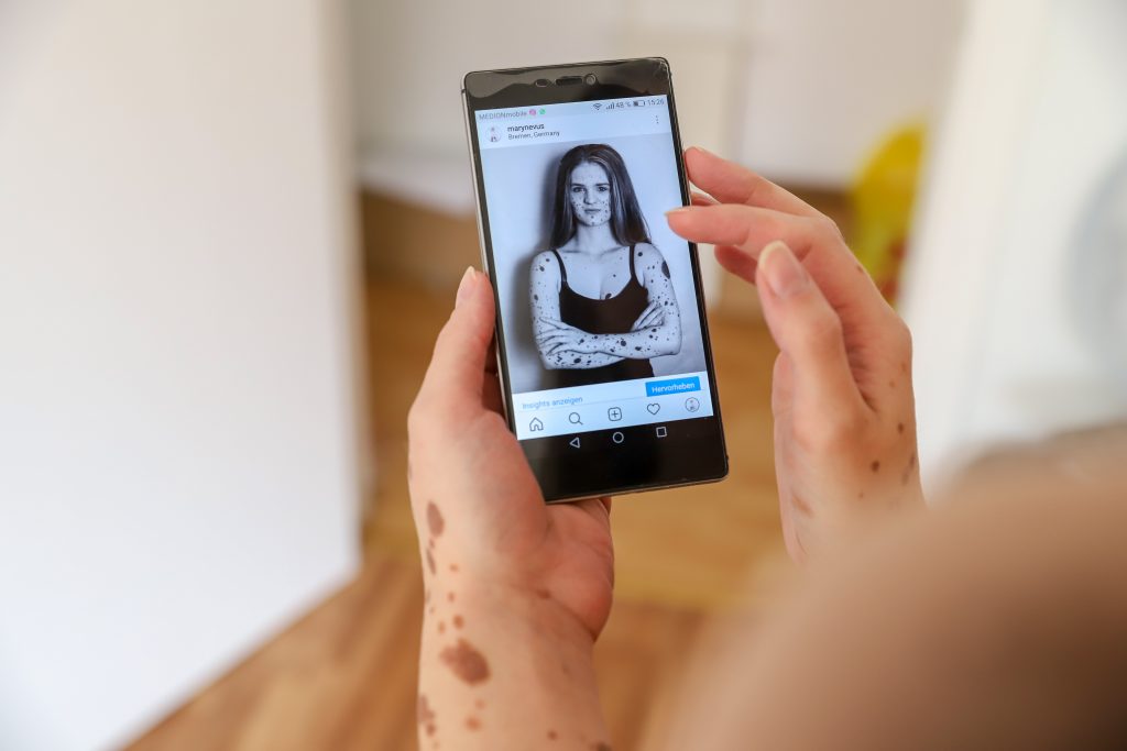 Marika ist als "marynevus" auf Instagram aktiv. (Bild: Claus Hock)