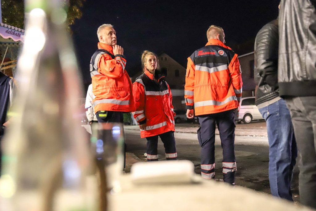 Die Johanniter Unfallhilfe im Einsatz (Bild: Claus Hock)